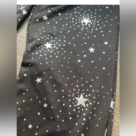 Girls Leggings Pants XL 14/16 Black Sparkles  More Than Magic - Picture 5 of 7